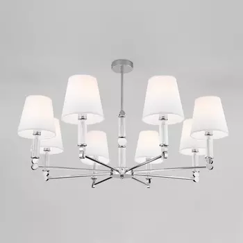 Светильник потолочный Eurosvet Conso 60145/8, E14, 8х40Вт, 900х900х550 мм, цвет хром