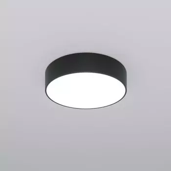 Светильник потолочный Eurosvet Entire 90318/1, LED, 50 Вт, 3300/4200/6500К, 3110Лм, 400х400х80 мм, пульт ДУ, цвет чёрный