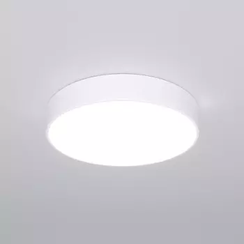 Светильник потолочный Eurosvet Entire 90319/1, LED, 110 Вт, 3300/4200/6500К, 6450Лм, 600х600х80 мм, пульт ДУ, цвет белый