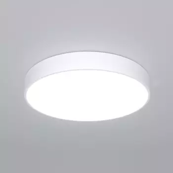 Светильник потолочный Eurosvet Entire 90320/1, LED, 152 Вт, 3300/4200/6500К, 10800Лм, 800х800х80 мм, пульт ДУ, цвет белый