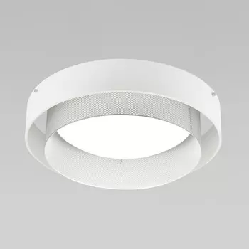 Светильник потолочный Eurosvet Imperio 90286/1, LED, 34 Вт, 3300/4200/6500К, 2520Лм, 455х455х120 мм, цвет белый