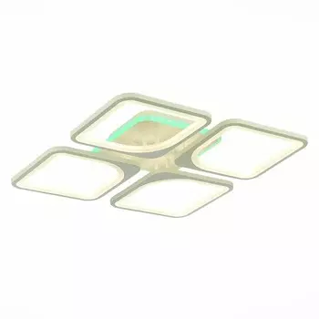 Светильник потолочный Evoled. SLE500452-04RGB. Valia. 1х136 Вт, LED, 3000-6000K, 10368 Lm, 55х55х7,5 см, цвет белый