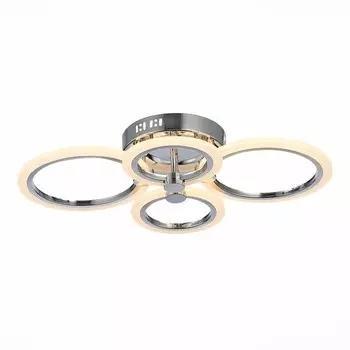 Светильник потолочный Evoled. SLE500512-04. Cerina. 1х72 Вт, LED, 3000-6000K, 5184 Lm, 61х40х12,5 см, цвет хром