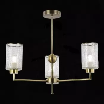 Светильник потолочный Evoluce. SLE1046-302-03. Vestre. 3х60 Вт, E27, 64х64х53 см, цвет бронза