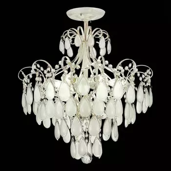 Светильник потолочный Evoluce. SLE160302-06. Magonza. 6х60 Вт, E14, 50х50х75 см, цвет золотистый