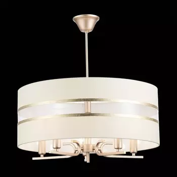 Светильник потолочный Evoluce. SLE300213-05. Almese. 5х40 Вт, E14, 55х55х58 см, цвет шампань