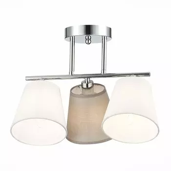 Светильник потолочный Evoluce. SLE300402-03. Prato. 3х40 Вт, E14, 37х25х31,5 см, цвет хром