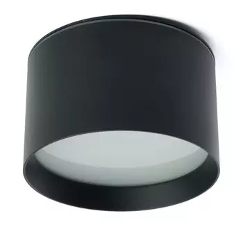 Светильник потолочный Feron HL373, IP44, GX70, 25 Вт, 115х115х73 мм, цвет чёрный