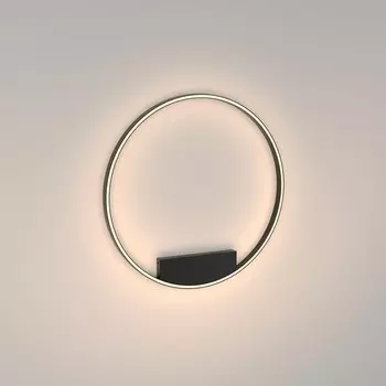 Светильник потолочный Maytoni MOD058CL-L50B3K, 1хLED, 50Вт, 80х80х3,5 см, 2400Лм, цвет чёрный