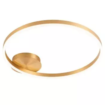 Светильник потолочный Planetary 1xLED 31Вт, размер 60x60x7,3 см, цвет бронза