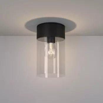 Светильник потолочный (спот) Elektrostandard, Atrani E27 110x110x185 мм, IP43, цвет чёрный