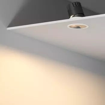 Светильник потолочный светодиодный Elektrostandard, Inline, 83х83х98 мм, 10Вт, LED, 532Лм, 3000К, цвет хром, белый