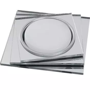 Светильник потолочный встраиваемый Feron CD5024, IP20, GX53, 15 Вт, 125х125х25 мм, цвет хром