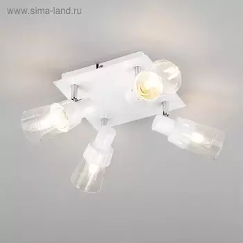 Светильник Potter 4x40Вт E14 белый