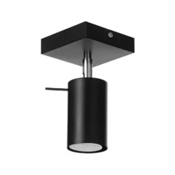 Светильник "Поворот" 1х50Вт GU10 черный