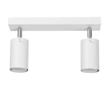 Светильник "Поворот" 2х50Вт GU10 белый