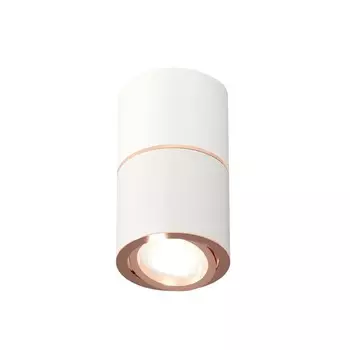 Светильник поворотный Ambrella light, XS7401220, MR16 GU5.3 LED 10 Вт, цвет белый песок, золото розовое