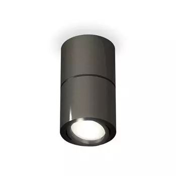 Светильник поворотный Ambrella light, XS7403060, MR16 GU5.3 LED 10 Вт, цвет чёрный хром, чёрный