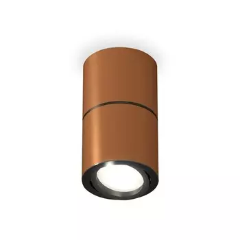 Светильник поворотный Ambrella light, XS7404040, MR16 GU5.3 LED 10 Вт, цвет кофе песок, чёрный