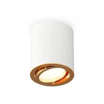 Светильник поворотный Ambrella light, XS7421003, MR16 GU5.3 LED 10 Вт, цвет белый песок, золото жёлтое