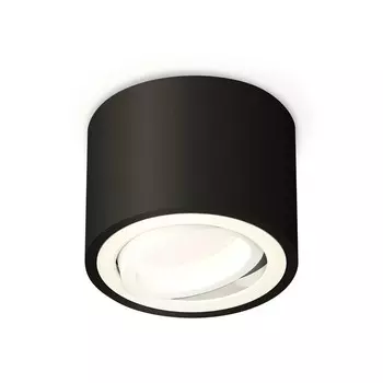 Светильник поворотный Ambrella light, XS7511001, MR16 GU5.3 LED 10 Вт, цвет чёрный песок, белый песок