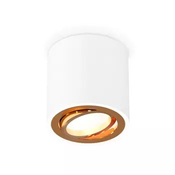 Светильник поворотный Ambrella light, XS7531004, MR16 GU5.3 LED 10 Вт, цвет белый песок, золото жёлтое