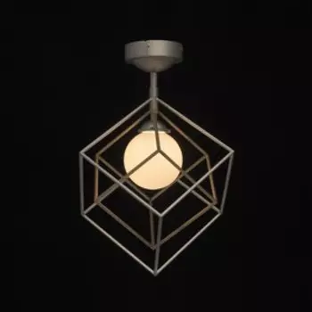 Светильник «Призма», 7Вт LED 3000K 560лм, цвет никель, бронза