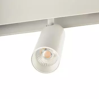Светильник-прожектор светодиодный трековый Uniel, 24 Вт, IP20, LED, 4000К, 2100 Лм, 220х70х145 мм, цвет белый