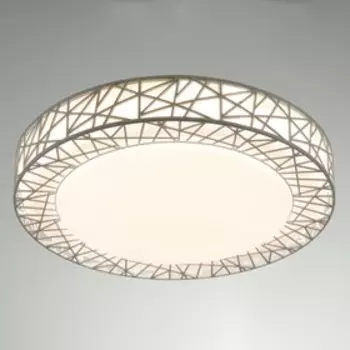 Светильник "Птичье гнездо" LED 36Вт 3000-6000К белый d.39 см