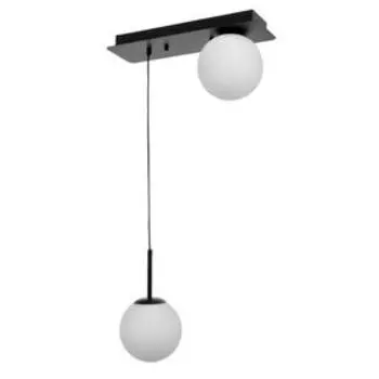 Светильник BayerLux "Пузырь матовый" 2хE14 40Вт черный 40x15x120 см