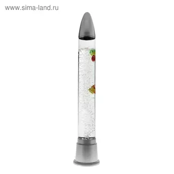 Светильник «Ракета» LED, лава, аквариум, h=70 см