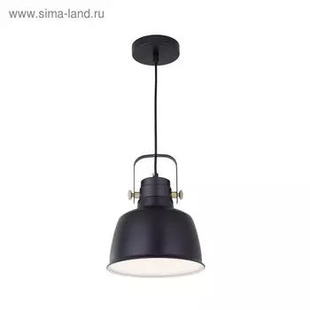 Светильник "Рига" 1x75Вт E27 черный 31,5x30x25см