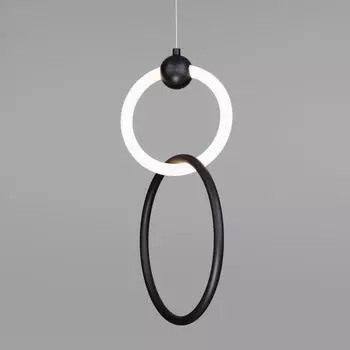 Светильник Rim, 10Вт LED, 630лм, 4200К, цвет чёрный