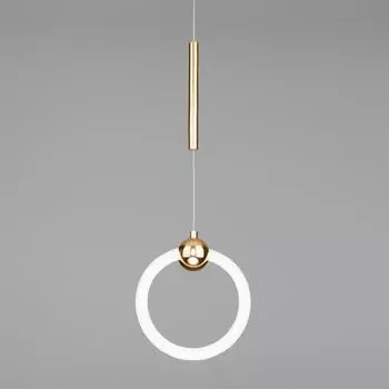 Светильник Rim, 10Вт LED, 630лм, 4200К, цвет золото