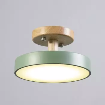 Светильник "Ринд" LED 13Вт 4000К зеленый 18х18х10 см BayerLux