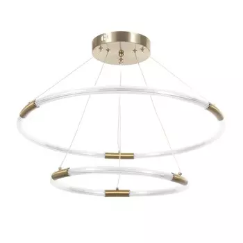 Светильник «Рингас» 2хLED 68 Вт 3000-6000К золото 5757120 см BayerLux