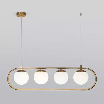 Светильник Ringo, 4x60Вт E27, цвет медный