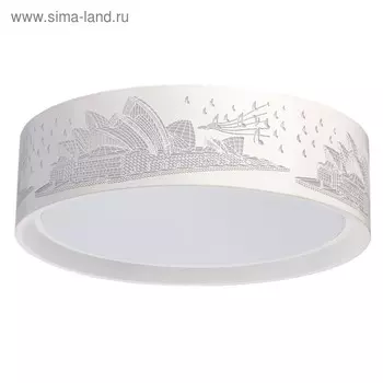 Светильник "Ривз" 50W LED белый 50x50x14см