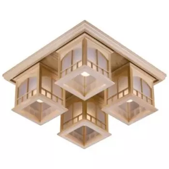 Светильник «Роберта», 4x40Вт E27, цвет бежевый