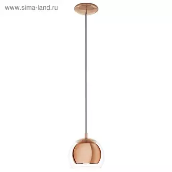Светильник ROCAMAR 1x60Вт E27 медь 19x19x110см