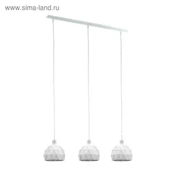 Светильник ROCCAFORTE 3x40Вт E14 белый