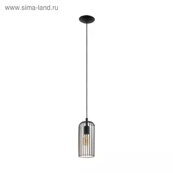 Светильник ROCCAMENA 60Вт E27 черный, медь