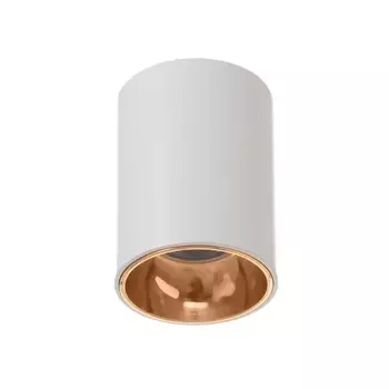 Светильник «Роллфи»LED 4000К 10 Вт DIM220 IP54 белый золото 7.57.510 см