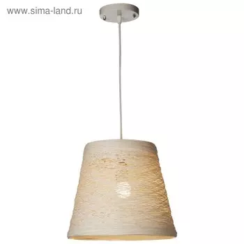 Светильник «Романа», 1x40Вт E27, натуральный 31x31x127 см