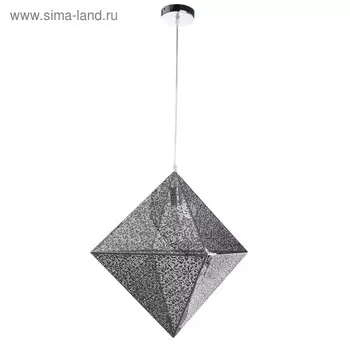 Светильник Rombo, 1x40Вт E27, хром