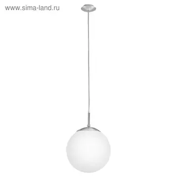 Светильник RONDO 1x60Вт E27, никель 20x20x110 см