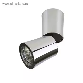 Светильник ROTONDA 50Вт GU10, хром 6,8x6,8x15,8 см