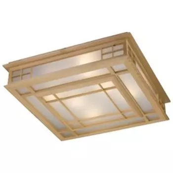 Светильник «Розелла», 6x40Вт E27, натуральный 53x53x13 см