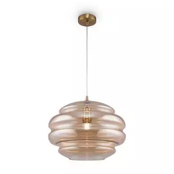 Светильник Ruche, 1x60Вт E27, цвет латунь