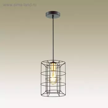 Светильник RUPERT 1x60Вт E27 чёрный